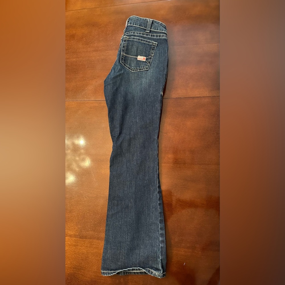 Women’s Ariat FR Fire Resistant jeans. 28S